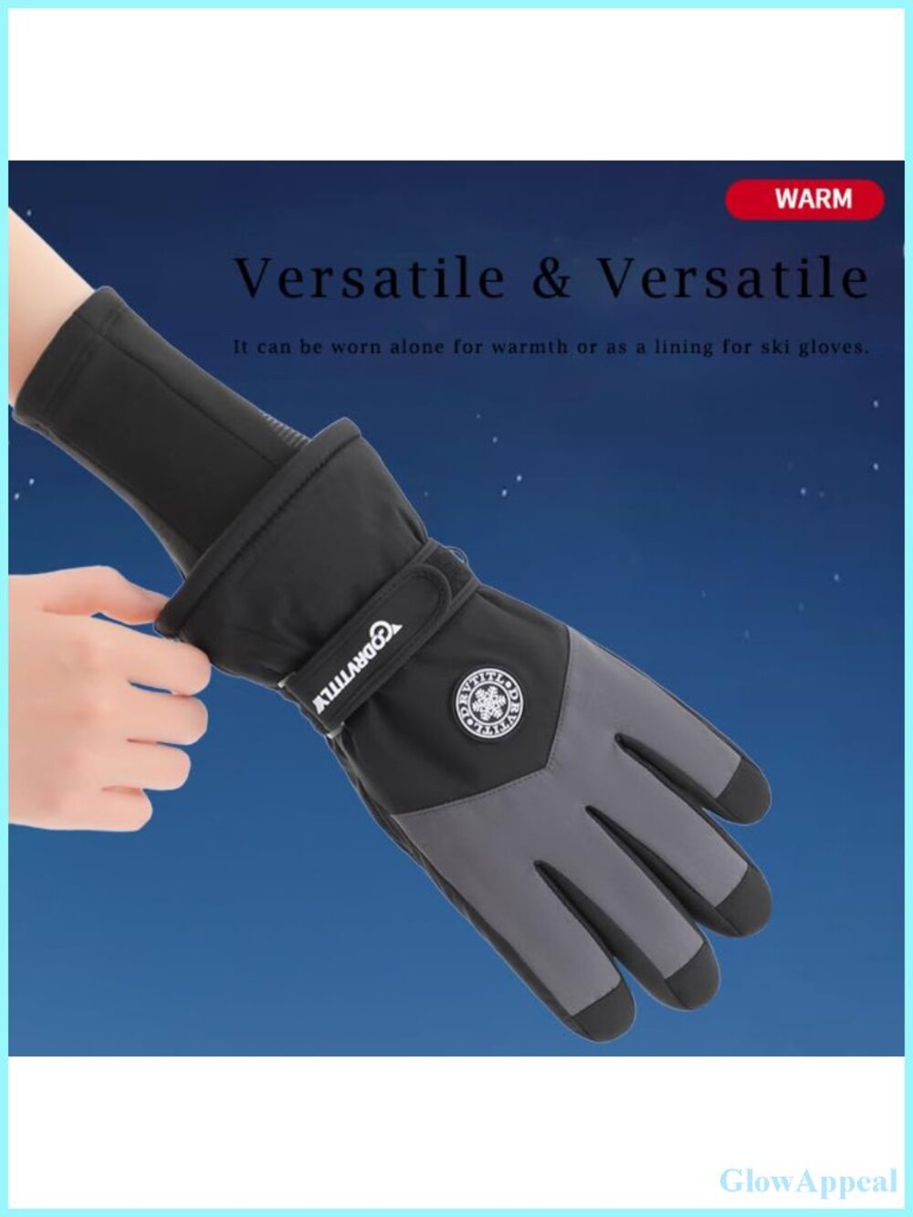 Unisex Lightweight Running Gloves - Anti-Slip Touch Screen Winter Gloves for - Picture 2 of 6